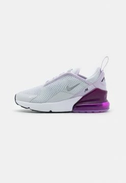 Nike Sportswear AIR MAX 270 UNISEX - Trainers - Pure Platinum/metallic Silver/violet Frost/midnight Navy
