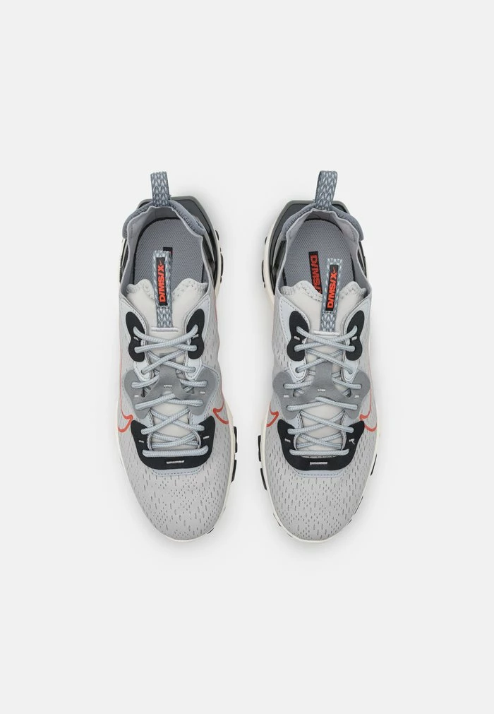Nike Sportswear REACT VISION GEL - Trainers - Grey Fog/team Orange/sail/light Smoke Grey - Image 4