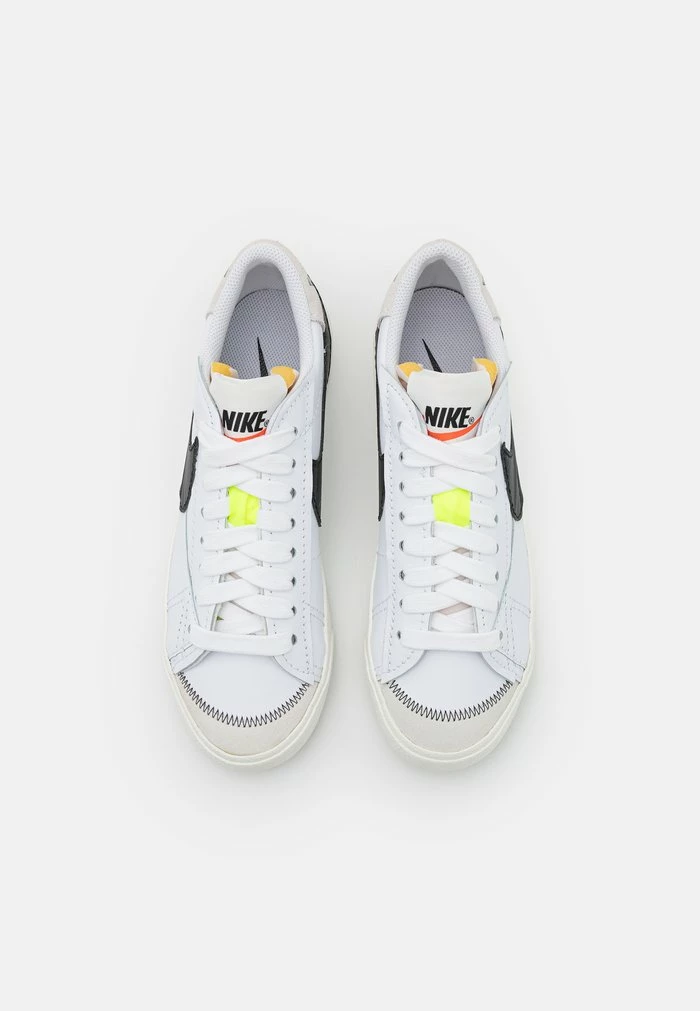Nike Sportswear BLAZER '77 JUMBO - Trainers - White/black/sail/volt/team Orange - Image 7