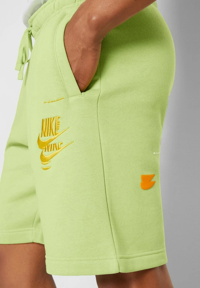 Nike Sportswear Shorts - Vivid Green/medium Blue - Image 7
