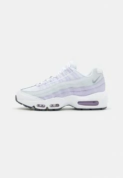 Nike Sportswear AIR MAX 95 RECRAFT BG UNISEX - Trainers - White/metallic Silver/pure Platinum/violet Frost