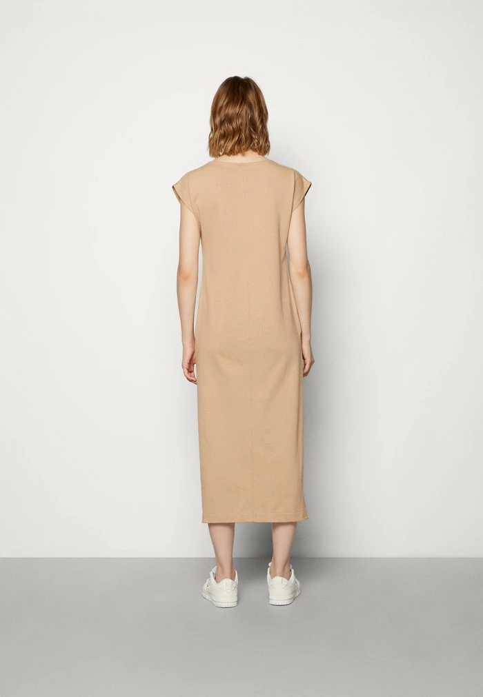 Nike Sportswear DRESS MIDI - Jersey Dress - Hemp/white - Image 3
