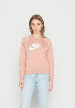 Nike Sportswear CREW - Sweatshirt - Rose Whisper/white