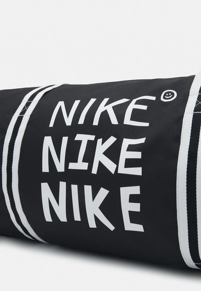 Nike Sportswear HERITAGE UNISEX - Sports Bag - Black/white - Image 5