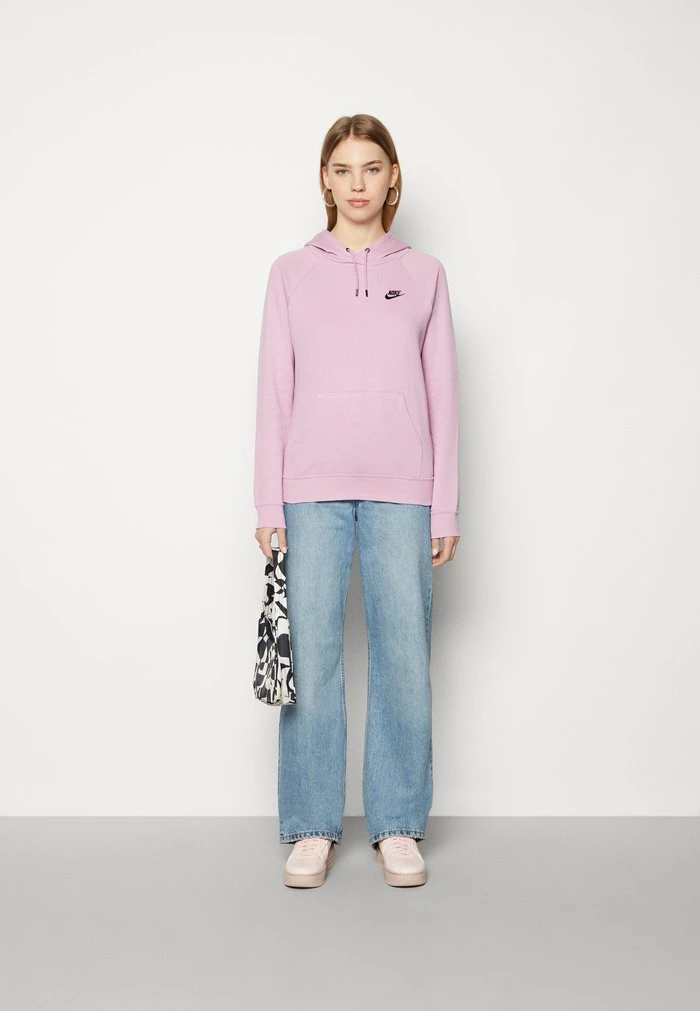 Nike Sportswear HOODIE - Sweatshirt - Orchid/black - Image 2