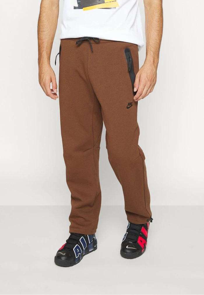 Nike Sportswear PANT - Tracksuit Bottoms - Cacao/black - Image 4
