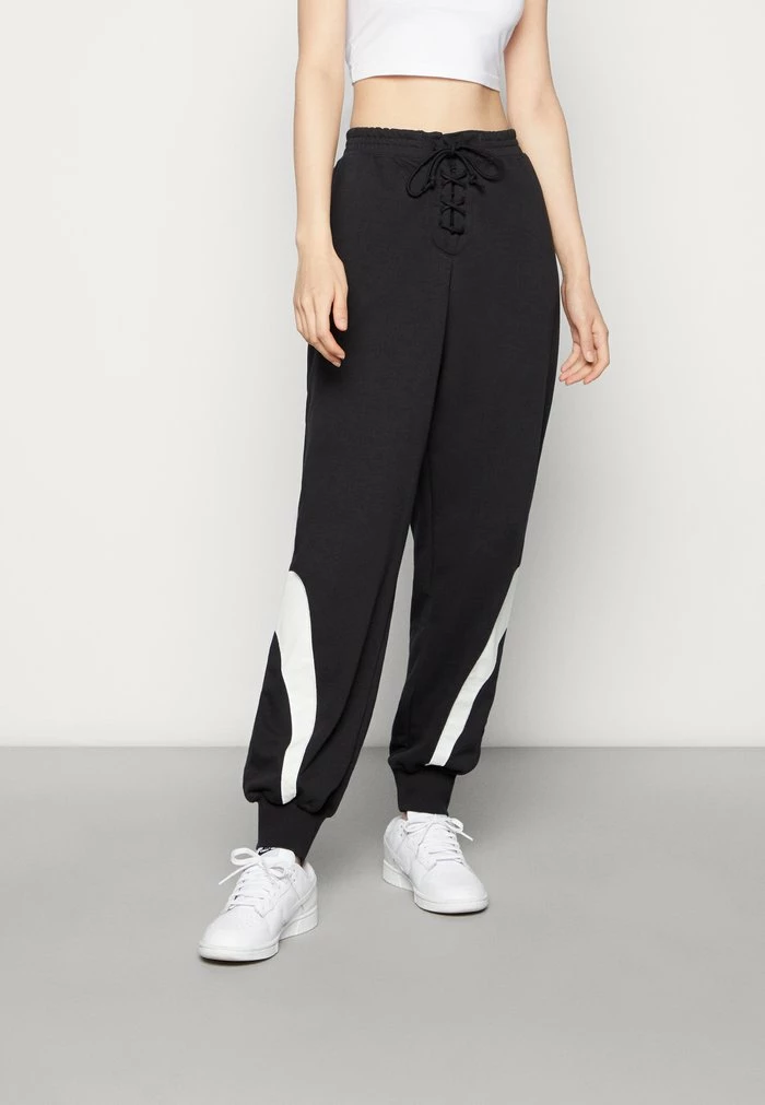 Nike Sportswear PANT - Tracksuit Bottoms - Black/white
