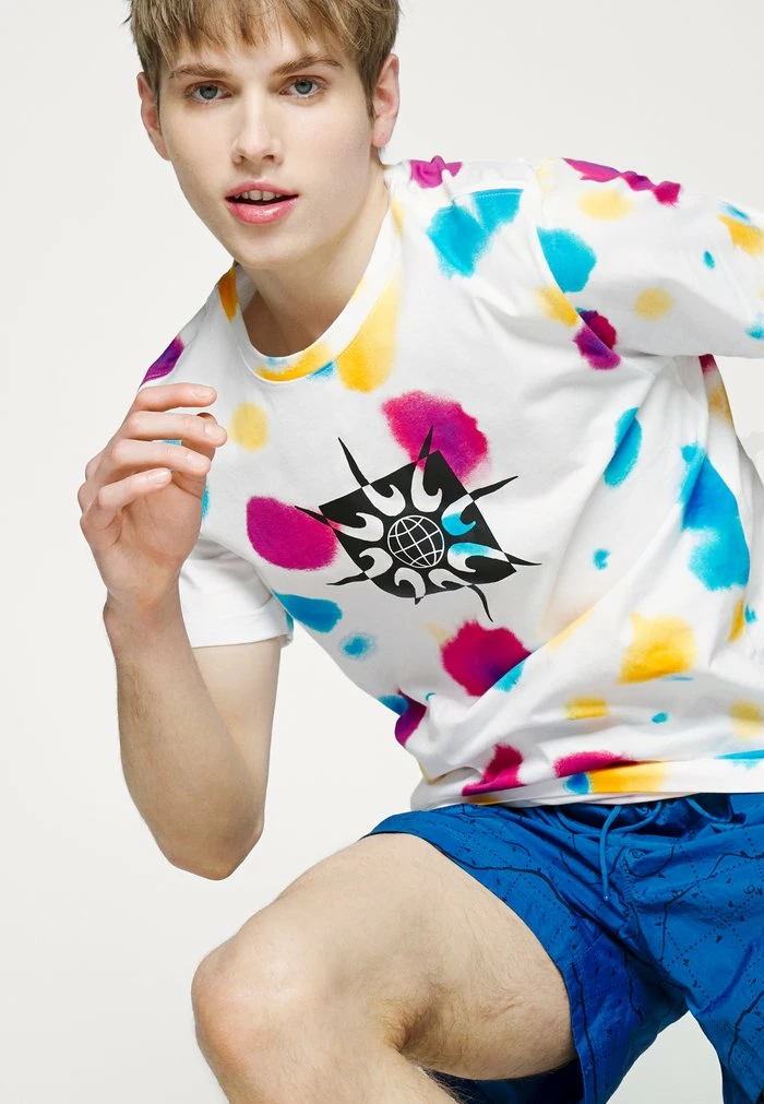 Nike Sportswear FESTIVAL TEE - Print T-shirt - White - Image 8