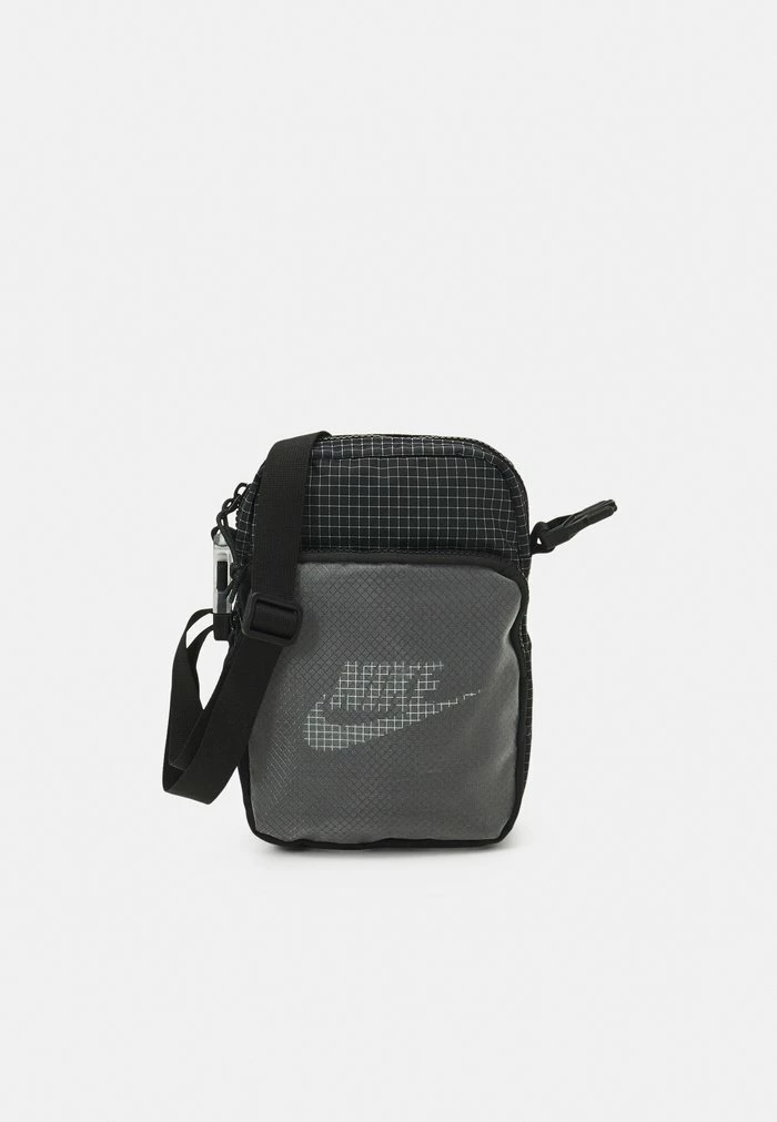 Nike Sportswear HERITAGE UNISEX - Across Body Bag - Black/anthracite/white