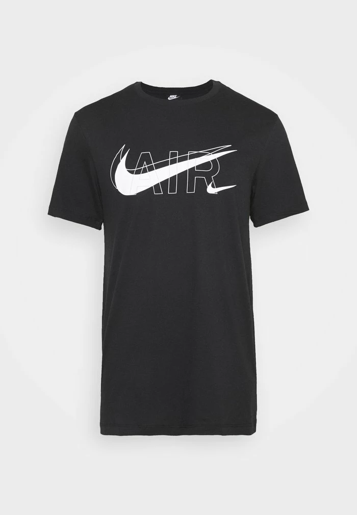 Nike Sportswear TEE AIR - Print T-shirt - Black/reflective Silver - Image 4