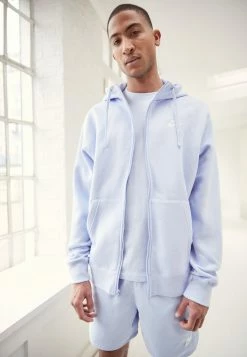 Nike Sportswear CLUB HOODIE - Zip-up Sweatshirt - Light Marine