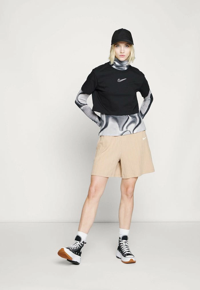 Nike Sportswear Shorts - Hemp/white - Image 6