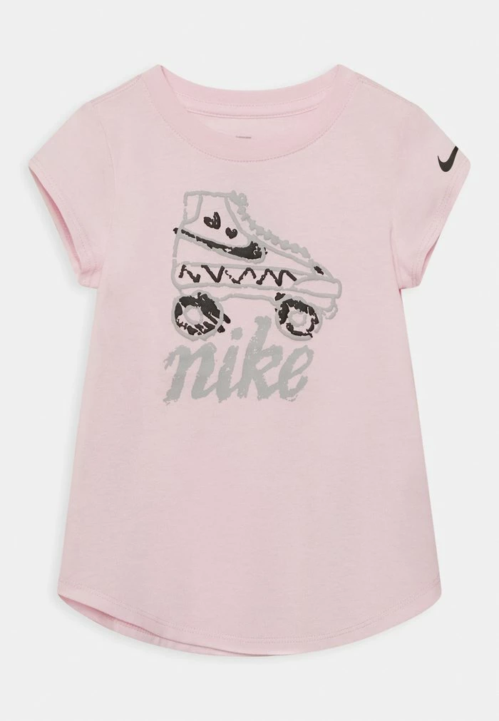 Nike Sportswear ICONCLASH ROLLER SKATE - Print T-shirt - Pink Foam