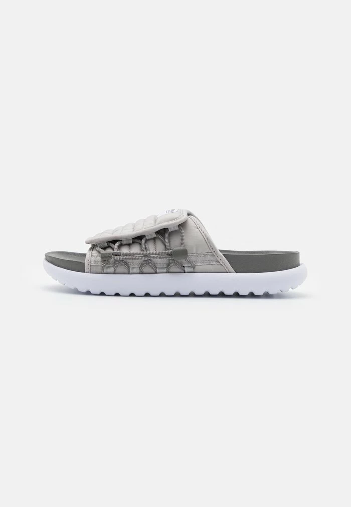 Nike Sportswear ASUNA SLIDE - Mules - Light Iron Ore/flat Pewter/white