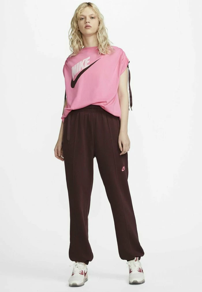 Nike Sportswear PANT - Tracksuit Bottoms - Burgundy Crush - Image 2