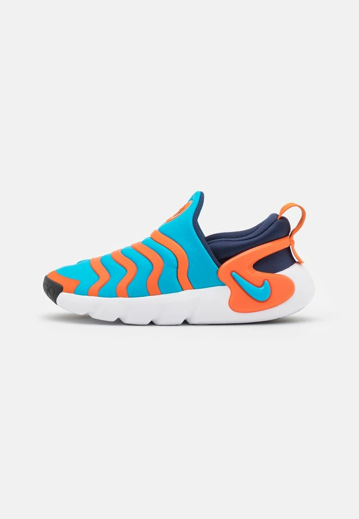 Nike Sportswear DYNAMO GO BP UNISEX - Slip-ons - Laser Blue/safety Orange/midnight Navy/white