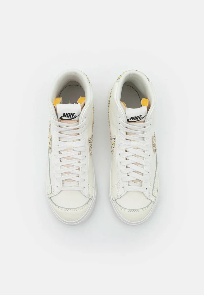 Nike Sportswear BLAZER 77 - High-top Trainers - Sail/light Lemon Twist/black/summit White - Image 6