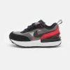 Nike Sportswear WAFFLE ONE - Trainers - Flat Pewter/black/siren Red/photon Dust