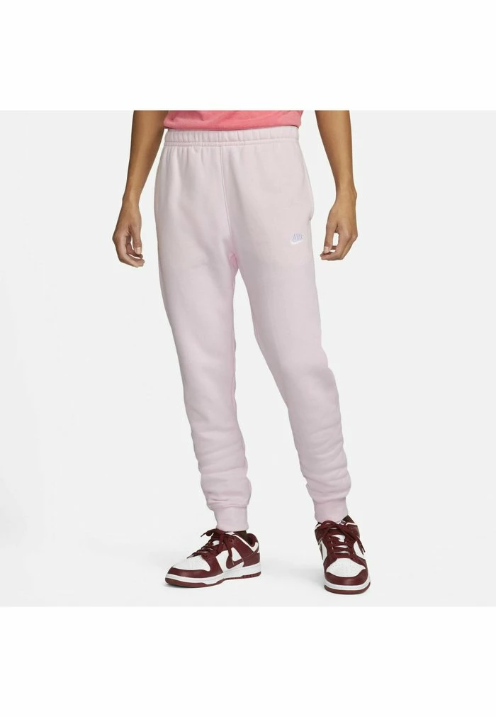 Nike Sportswear CLUB - Tracksuit Bottoms - Pink Foam Pink Foam White