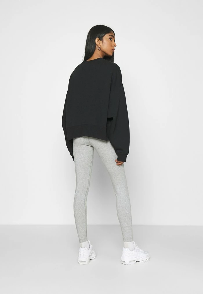 Nike Sportswear Leggings - Trousers - Grey Heather/white - Image 3