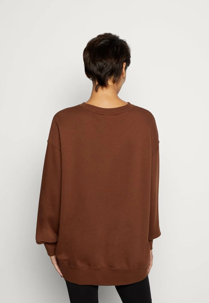 Nike Sportswear AIR CREW - Sweatshirt - Cacaowow/ale Brown - Image 3