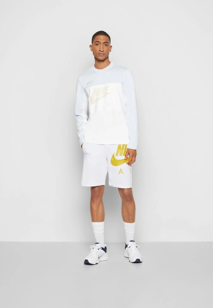 Nike Sportswear AIR - Shorts - White/football Grey/vivid Sulfur - Image 5