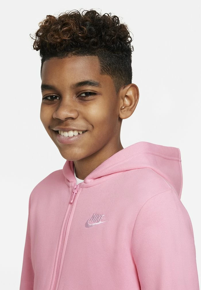 Nike Sportswear SUIT CORE SET - Tracksuit - Med Soft Pink/med Soft Pink/med Soft Pink/(white) - Image 5