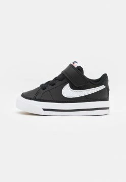 Nike Sportswear COURT LEGACY UNISEX - Trainers - Black/white/light Brown