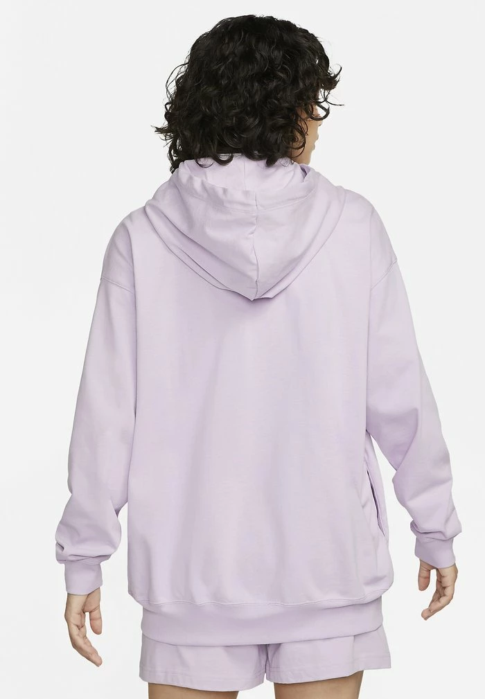 Nike Sportswear HOODIE OVER SIZED - Zip-up Sweatshirt - Doll/white - Image 3