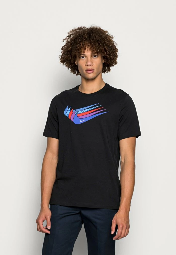 Nike Sportswear TEE - Print T-shirt - Black