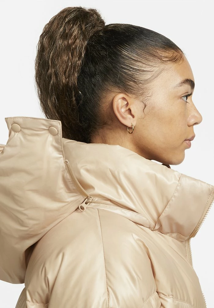 Nike Sportswear CITY - Down Coat - Hemp/white - Image 5