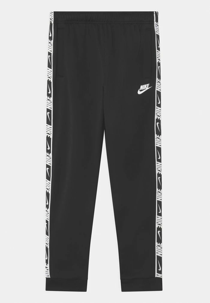 Nike Sportswear REPEAT - Tracksuit Bottoms - Black/white