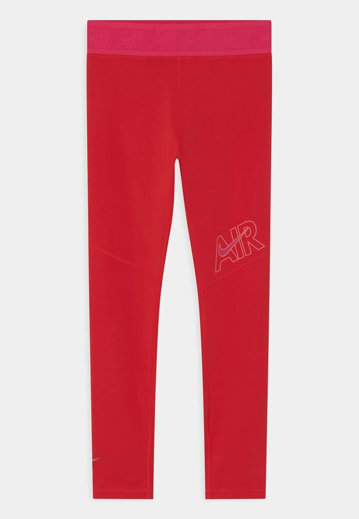 Nike Sportswear AIR - Leggings - Trousers - University Red/rush Pink