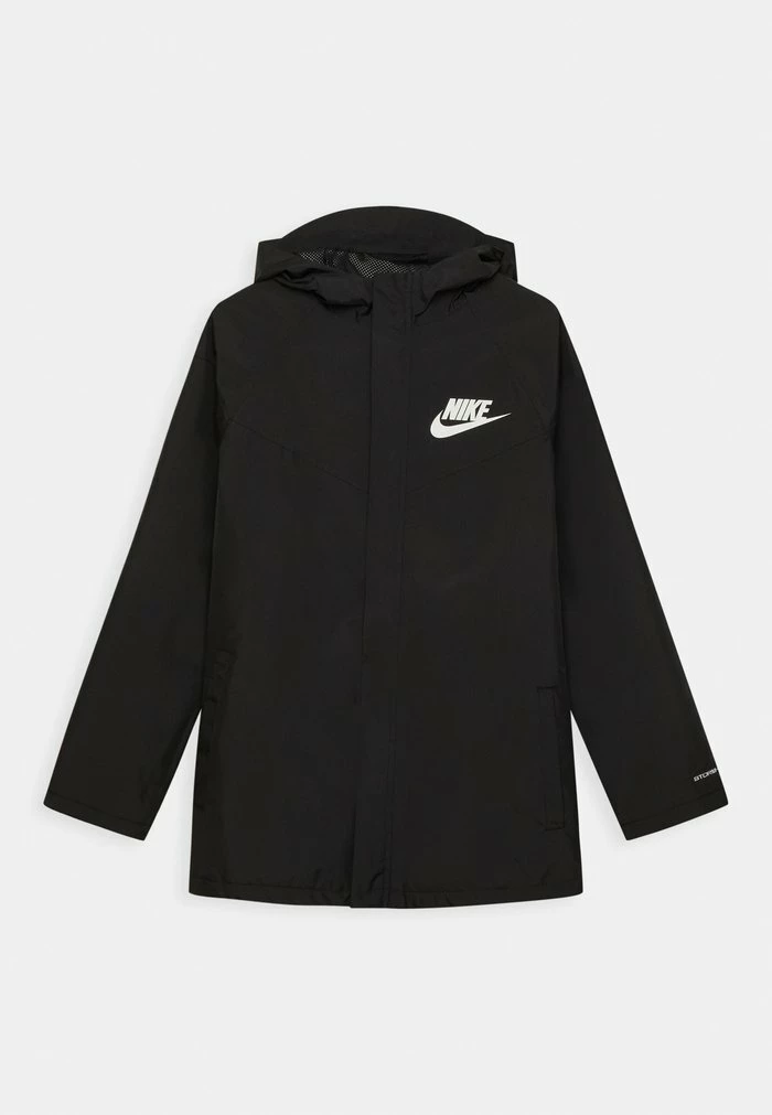 Nike Sportswear UNISEX - Waterproof Jacket - Black/black/white
