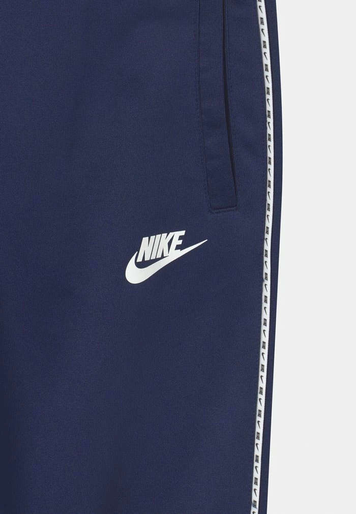 Nike Sportswear REPEAT - Tracksuit Bottoms - Midnight Navy/white - Image 3