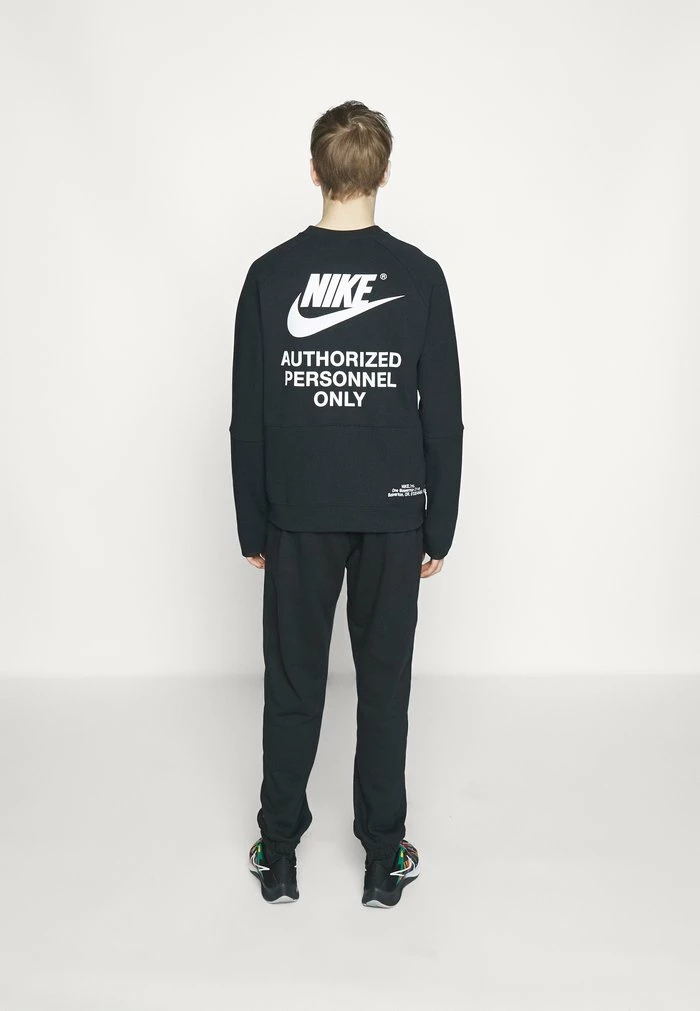 Nike Sportswear CREW - Sweatshirt - Black/white - Image 5
