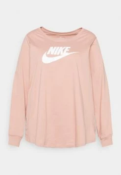 Nike Sportswear TEE PLUS - Long Sleeved Top - Rose Whisper
