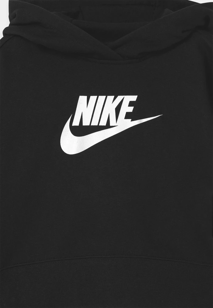 Nike Sportswear CLUB CROP - Hoodie - Black/white - Image 3