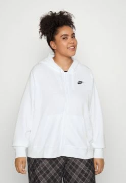 Nike Sportswear CLUB HOODIE - Zip-up Sweatshirt - White