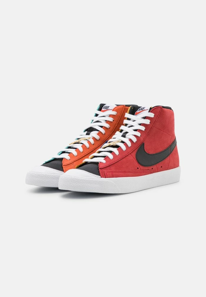 Nike Sportswear BLAZER MID '77 EMB - High-top Trainers - Washed Teal/gym Red/white/university Gold/mantra Orange/black - Image 2