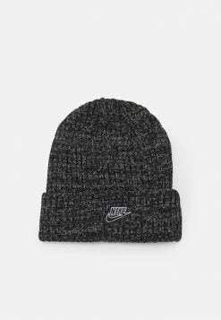 Nike Sportswear BEANIE FISHERMAN FUTURA UNISEX - Beanie - Charcoal Heathr