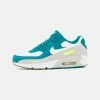 Nike Sportswear AIR MAX 90 GS UNISEX - Trainers - White/barely Volt/bright Spruce/phantom