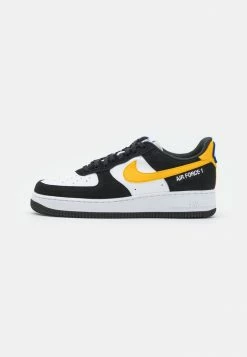 Nike Sportswear AIR FORCE 1 07 LV8 - Trainers - Black/dark Sulfur/white/habanero Red/hyper Royal