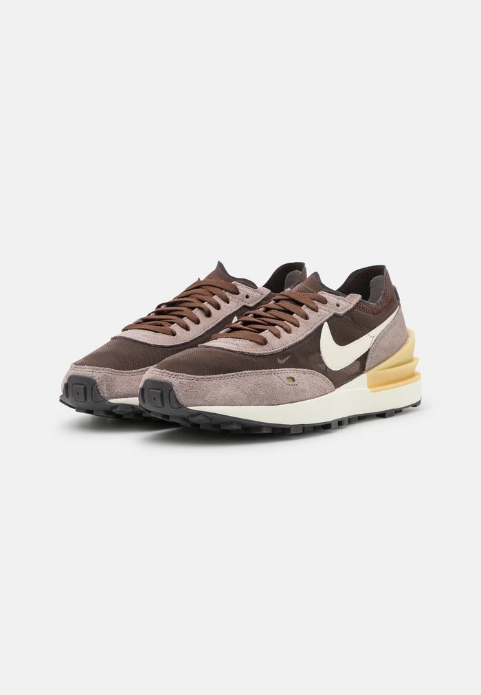 Nike Sportswear WAFFLE ONE - Trainers - Light Chocolate/natural/oil Grey - Image 5