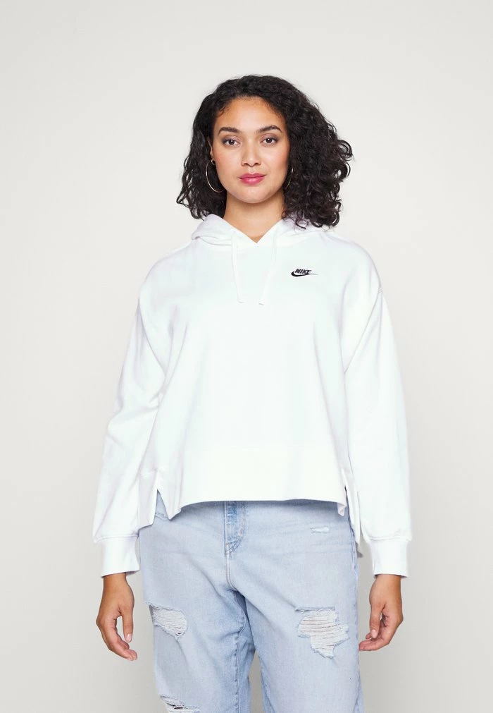 Nike Sportswear NSW CLUB HOODIE PLUS - Hoodie - White