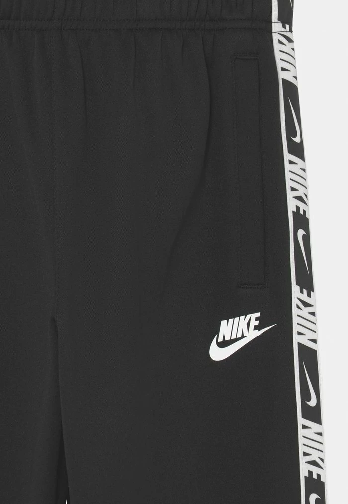 Nike Sportswear REPEAT - Tracksuit Bottoms - Black/white - Image 3