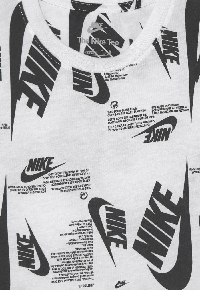 Nike Sportswear FUTURA BRANDING UNISEX - Print T-shirt - White - Image 3
