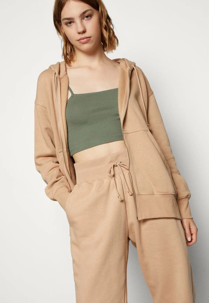 Nike Sportswear HIGH RISE PANT - Tracksuit Bottoms - Hemp/sail - Image 4