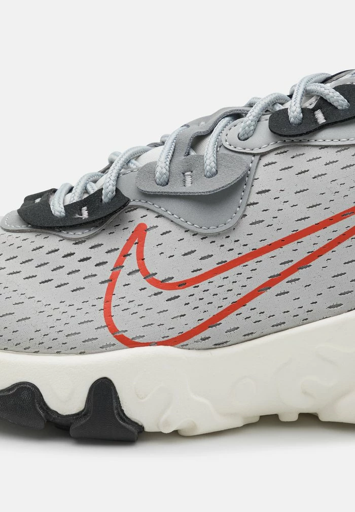 Nike Sportswear REACT VISION GEL - Trainers - Grey Fog/team Orange/sail/light Smoke Grey - Image 6
