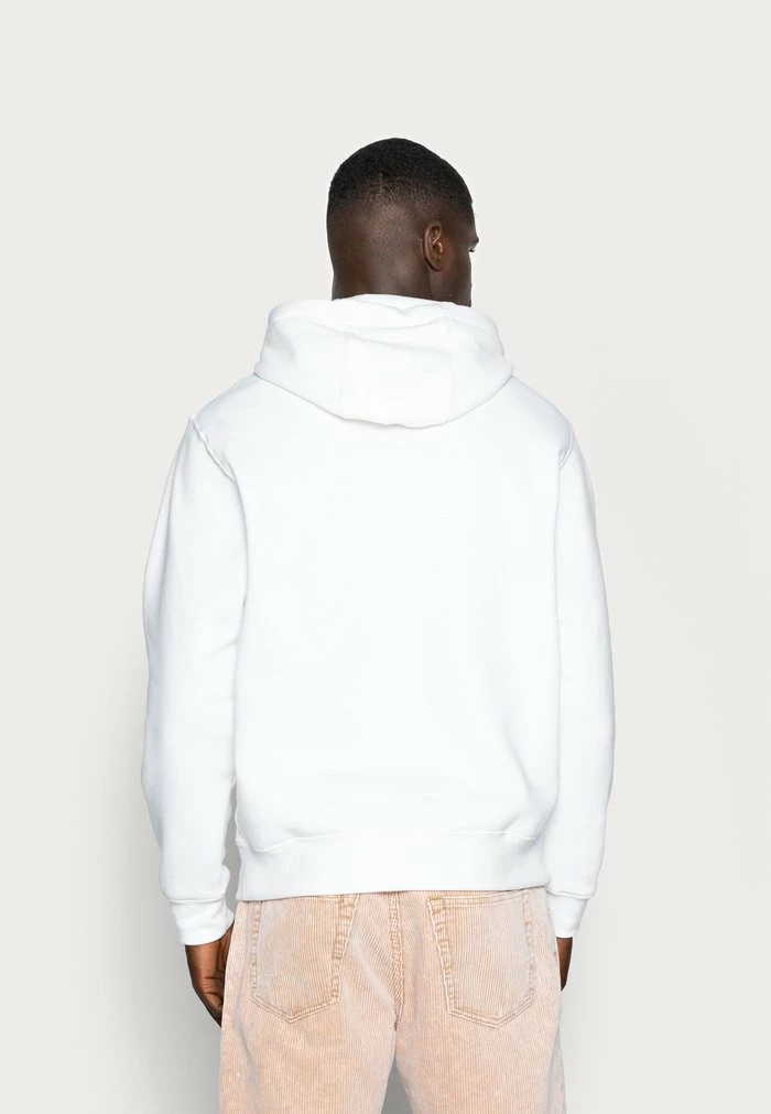 Nike Sportswear CLUB HOODIE - Hoodie - White/black - Image 3